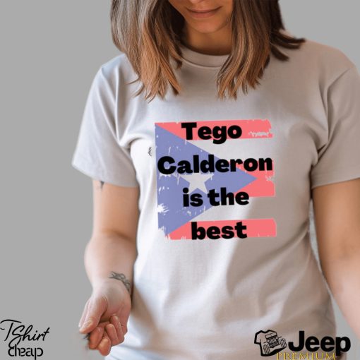 American Flag Tego Calderon Graphic Unisex T Shirt