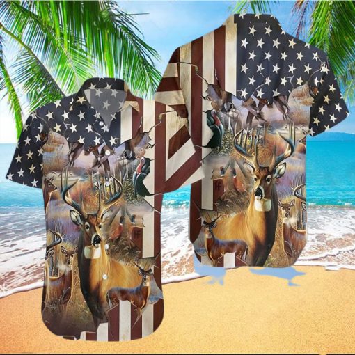 American Hunter Hawaiian Shirt