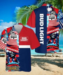 American Independence Day Bud Light Hawaii Shirt For Men And Women Gift Hawaiian Beer