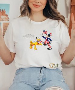 American Independence Day Disney Goofy And Pluto Memorial Day Shirt