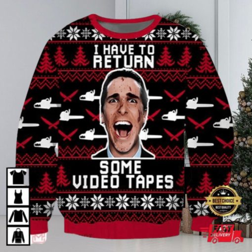 American Psycho Ugly Christmas Sweater