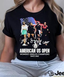 American US Open Women’s Singles Champions Signatures Shirt