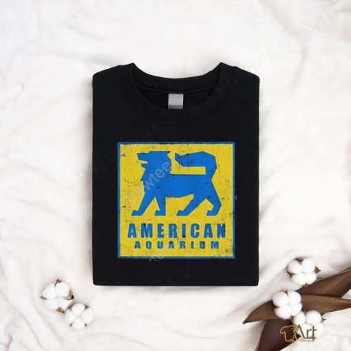 American aquarium shop shitty kitty wolf shirt