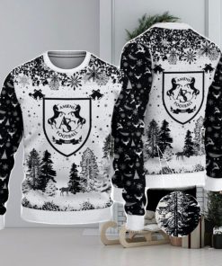 Amiens SC Big Logo Pine Trees Big Fans Gift Christmas Sweater For Men And Women