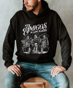 Amigos in low places skull shirt