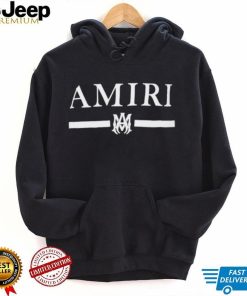 Amiri Logo Printed Crewneck T Shirt