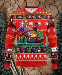 Among Us Ugly Christmas Sweater Gift For Men And Women