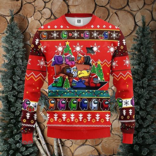 Among Us Ugly Christmas Sweater Gift For Men And Women