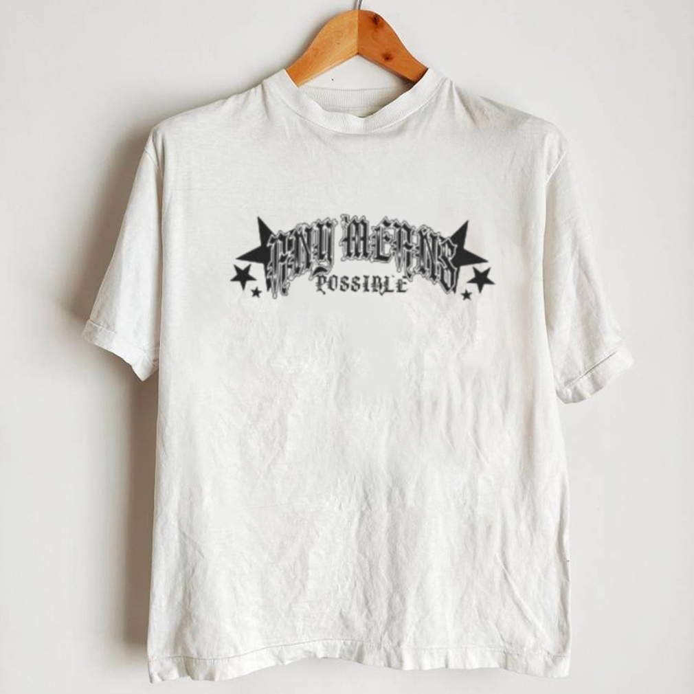 Amp Merch Star Print Hoodie shirt