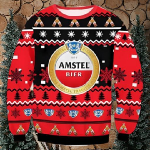 Amstel Beer Ugly Christmas Sweater