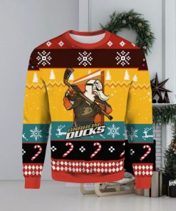 Anaheim Ducks Bardown Reverse Ugly Christmas Sweater