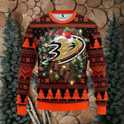 Anaheim Ducks Christmas Ugly Sweater