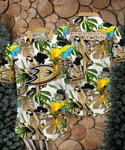 Anaheim Ducks NHL Flower Hawaiian Shirt Best Gift Idea For Fans