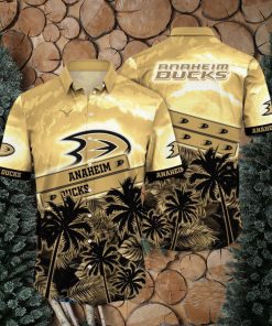 Anaheim Ducks NHL Flower Hawaiian Shirt Ideal Gift For Real Fans