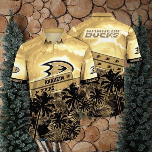 Anaheim Ducks NHL Flower Hawaiian Shirt Ideal Gift For Real Fans