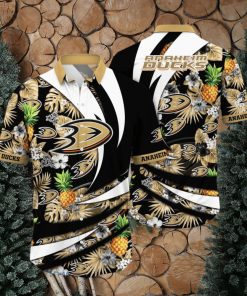 Anaheim Ducks NHL Flower Hawaiian Shirt Special Gift For Fans