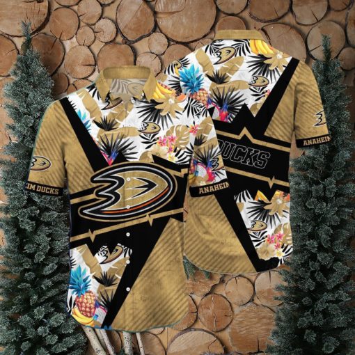 Anaheim Ducks NHL Flower Hawaiian Shirt Special Gift For True Fans