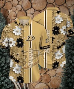 Anaheim Ducks NHL Flower Hawaiian Shirt Summer Football Best Gift For Fans