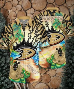 Anaheim Ducks NHL Flower Hawaiian Shirt Summer Football Best Idea For Real Fans