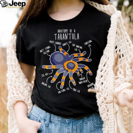 Anatomy of a tarantula shirt