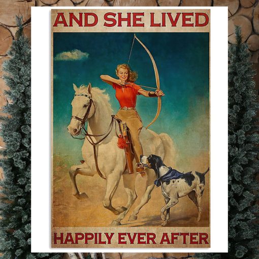 And She Lived Happily Ever After Vertical Poster