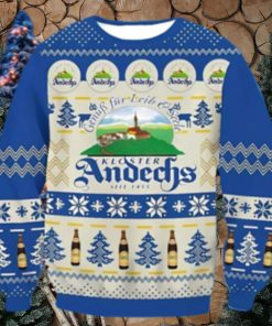 Andechser Doppelbock Dunkel Beer Ugly Christmas Sweater