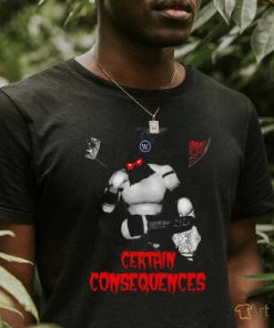 Andrew Everett W3 Certain Consequences poster shirt