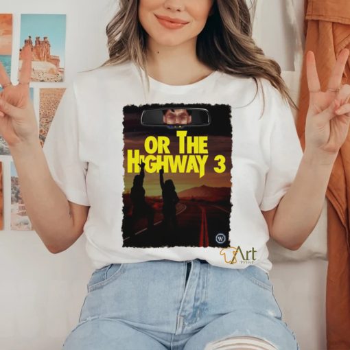 Andrew Everett W3 or the Highway 3 cartoon shirt