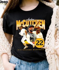 Andrew McCutchen Pittsburgh Pirates Lightning retro shirt