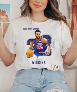 Andrew Wiggins Edit Warriors Sports Artwork Number 22 Shirt