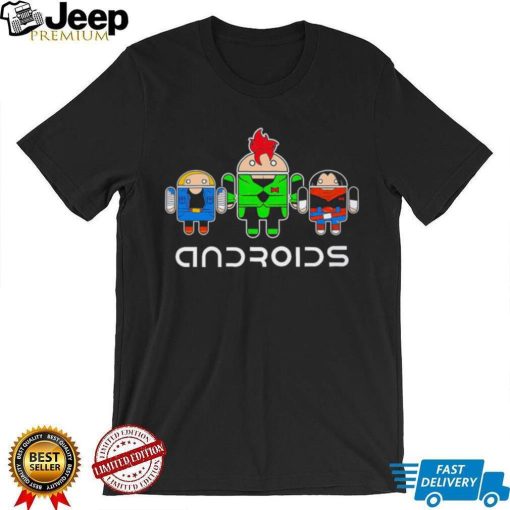 Androids Dragon Ball Shark Robot shirt