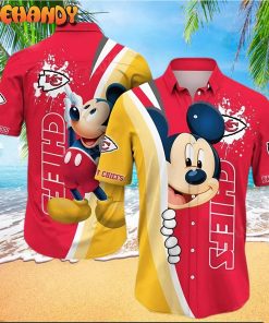 Andy Reid Hawaiian Shirt Kansas City Chiefs Mickey Hawaiian Shirt