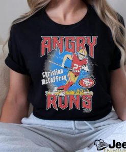 Angry Runs 49ers Christian Mccaffrey Shirt