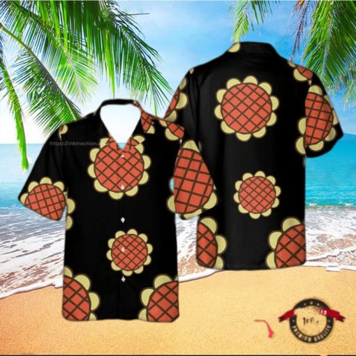 Anime Sunflower Hawaii Shirt