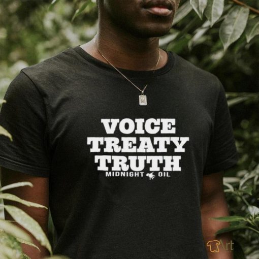 Anthony Albanese Voice Treaty Truth Midnight Oil shirt