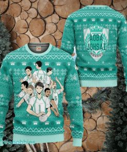 Aoba Johsai Ugly Christmas Sweater Haikyuu Anime Xmas Shirt