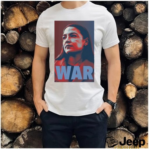 Aoc Ocasio Cortez’s Face War Shirt