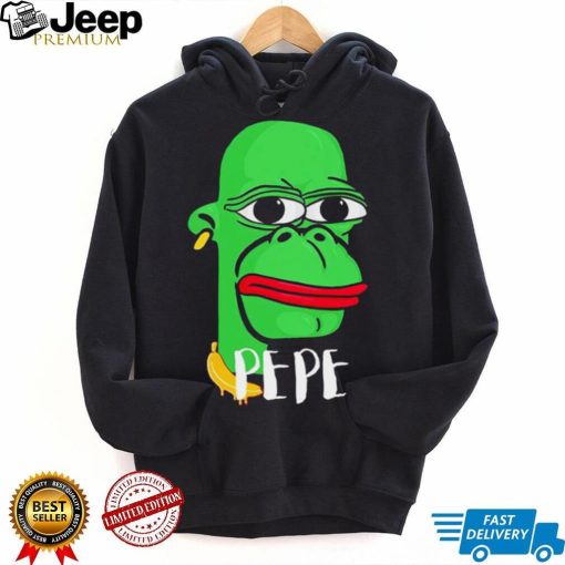 Ape Pepe pixel art shirt