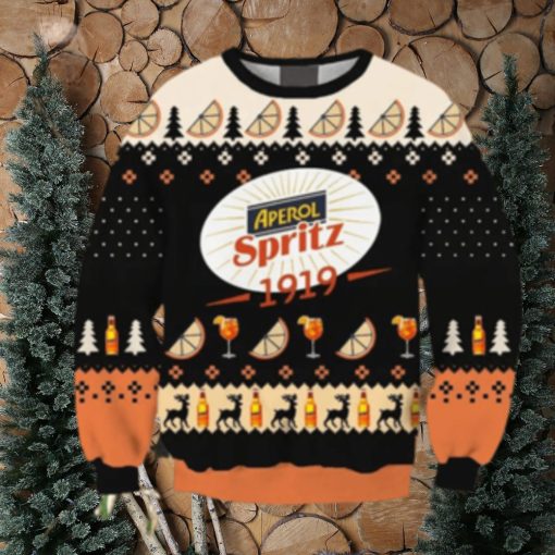 Aperol Spritz 1919 Ugly Christmas Sweater