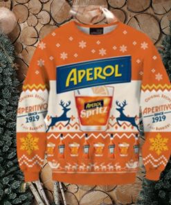 Aperol Spritz 3D Printed Christmas Sweater