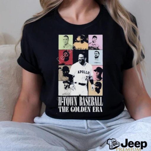 Apollohou Merch H Town Baseball The Golden Eras tour shirt