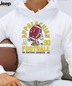 App State NCAA Football Nathan Johnson T Shirt