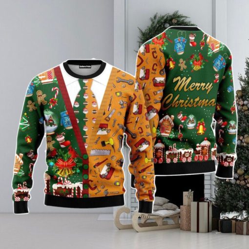 Arborist Merry Christmas Unisex Ugly Sweater