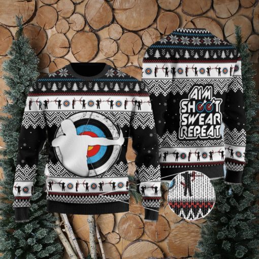 Archery Novelty Ugly Christmas Sweater Gift For Men And Women