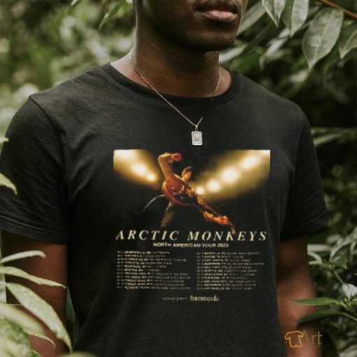 Arctic Monkeys US Tour 2023 Merch Arctic Monkeys Tour 2023 Setlist Shirt