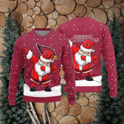 Arizona Cardinals Dab Santa Ugly Christmas Sweater For Fans