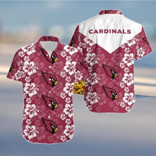 Arizona Cardinals Flowers Hawaii Shirt