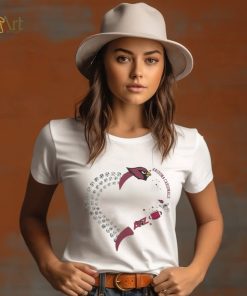 Arizona Cardinals Football Heart Helmet Logo Gift Shirt