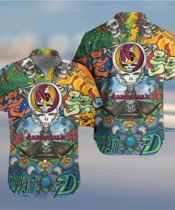 Arizona Cardinals Grateful Dead Nfl Hawaiian Shirt