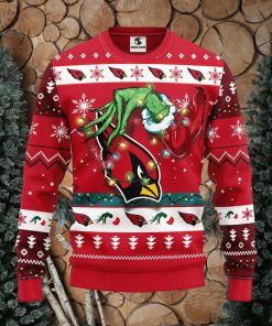 Arizona Cardinals Grinch Christmas Ugly Sweater